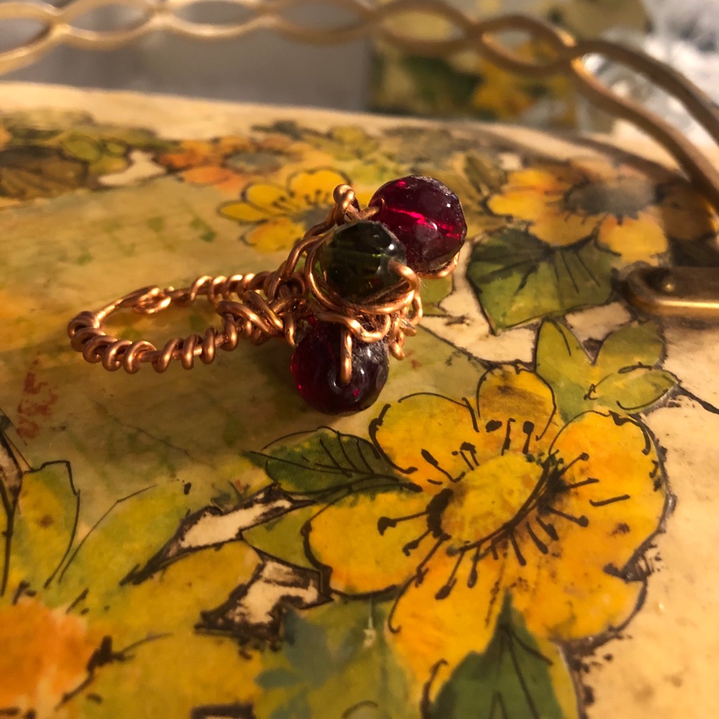 Forest Fairy Magical Glass Ring